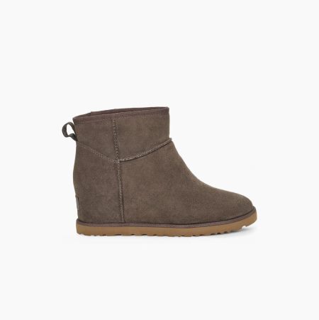 UGG Classic Femme Mini Brown Boots for Women (QDME76920)